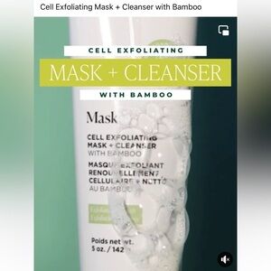 Cell Exfoliating Mask + Cleanser with Bamboo by Arbonne